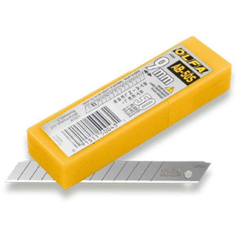 Olfa roestvrijstalen messen AB-50S